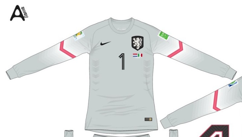 Netherlands 2014 GK 2 Kit