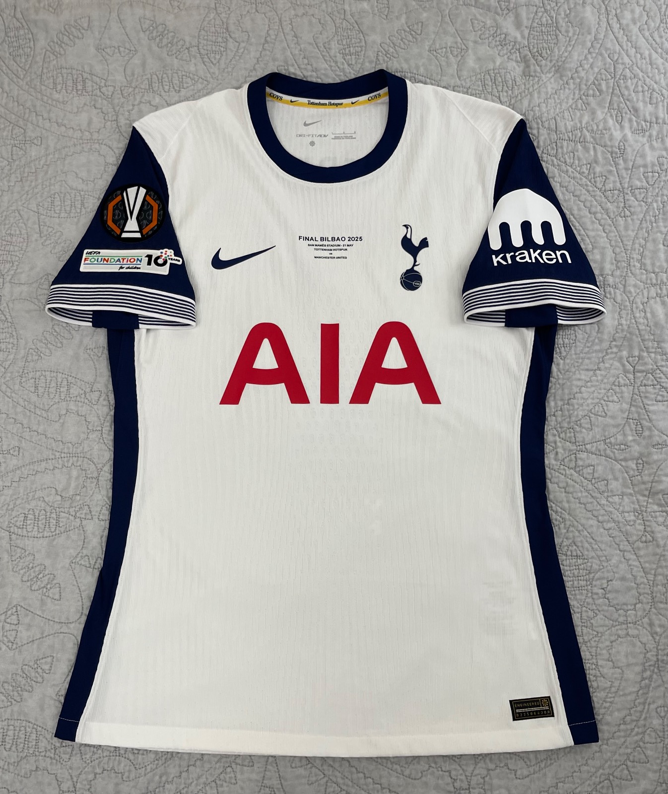 Tottenham Hotspur 2024-25 Europa League Final Kit
