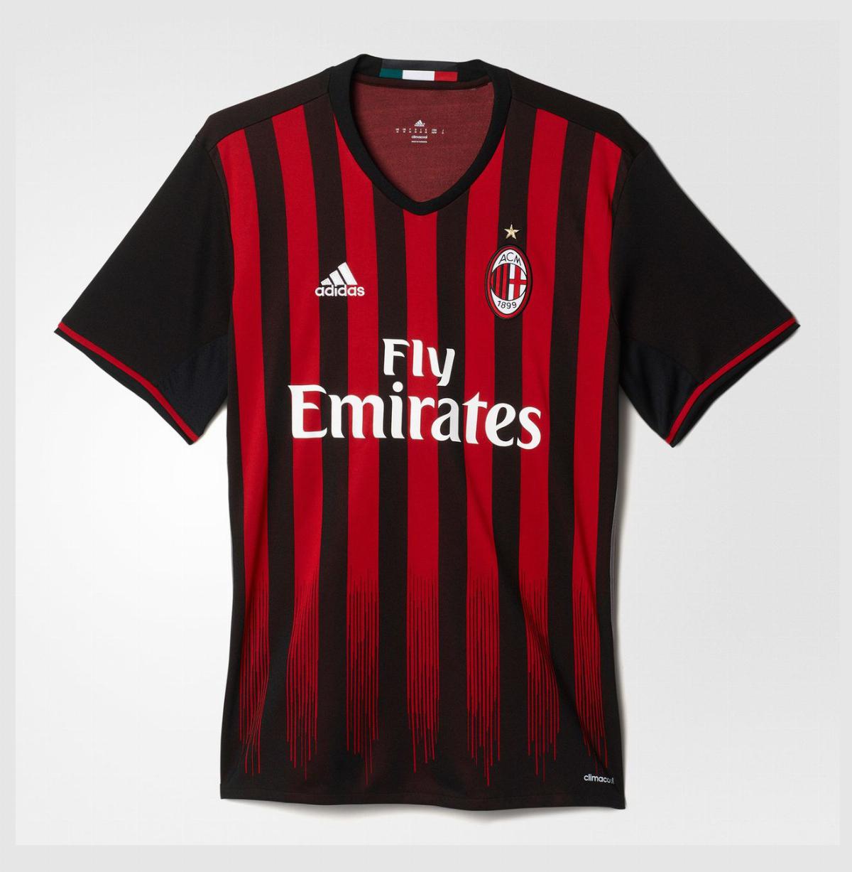 AC Milan 2016-17 Home Kit