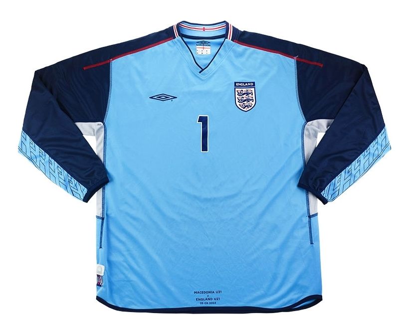 England 2002 GK Away Kit