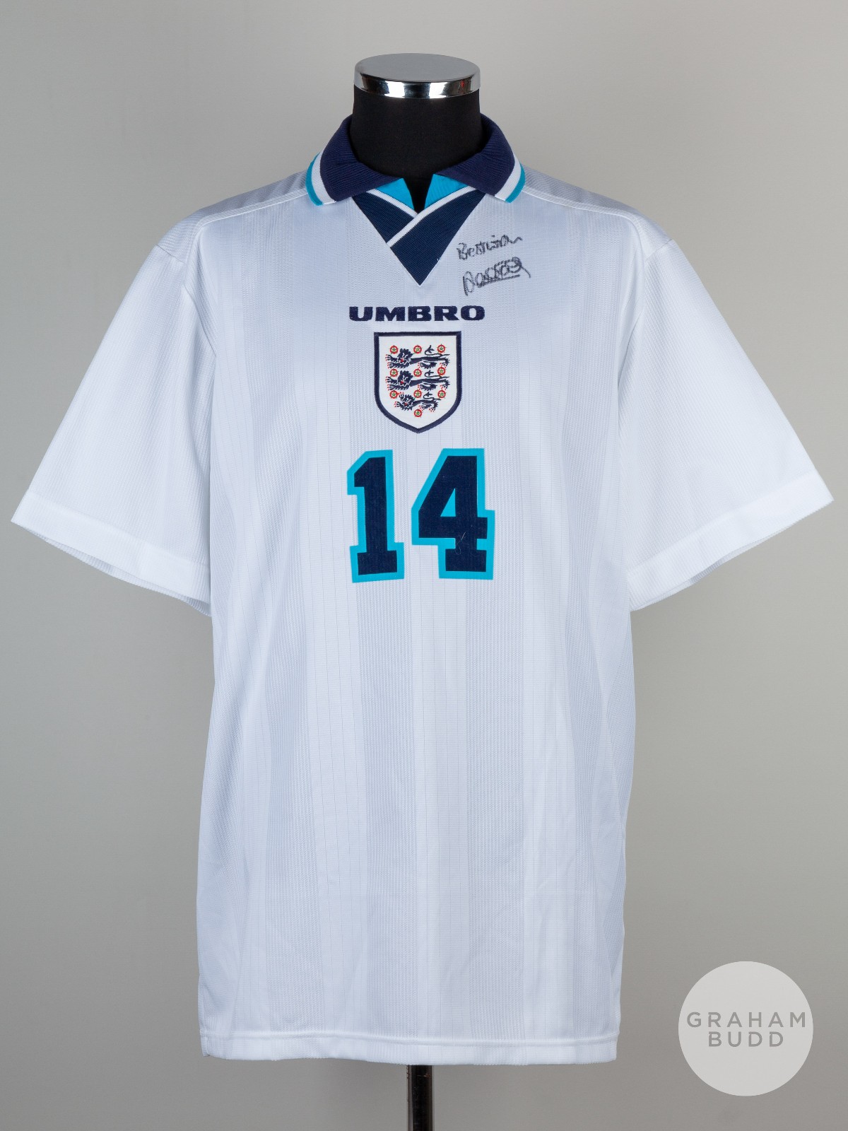 England 1996 Home Kit
