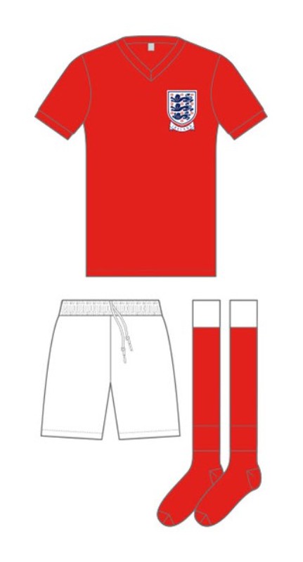 England 1958 Away Kit