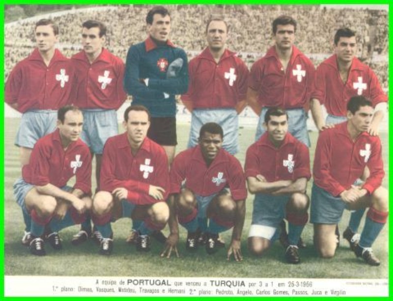 Portugal 1956 Home Kit