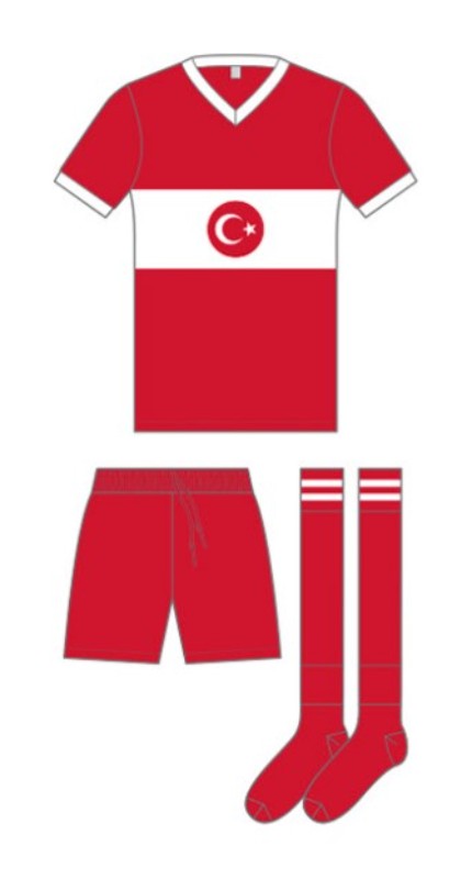 Turkey 1975 Away Kit