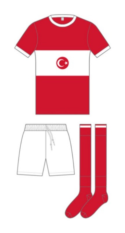 Turkey 1970 Away Kit