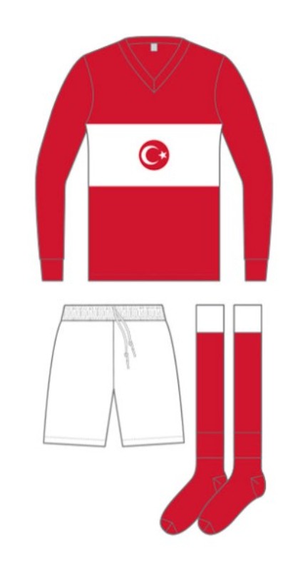 Turkey 1955 Away Kit