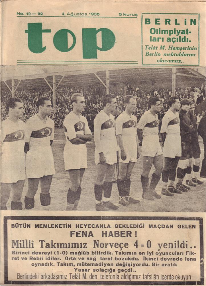 Turkey 1936 Home Kit