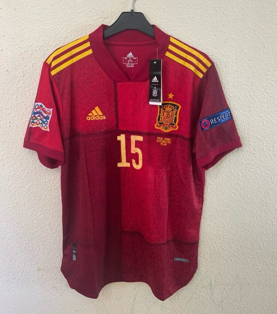 Spain 2021 Nations League Final Kit