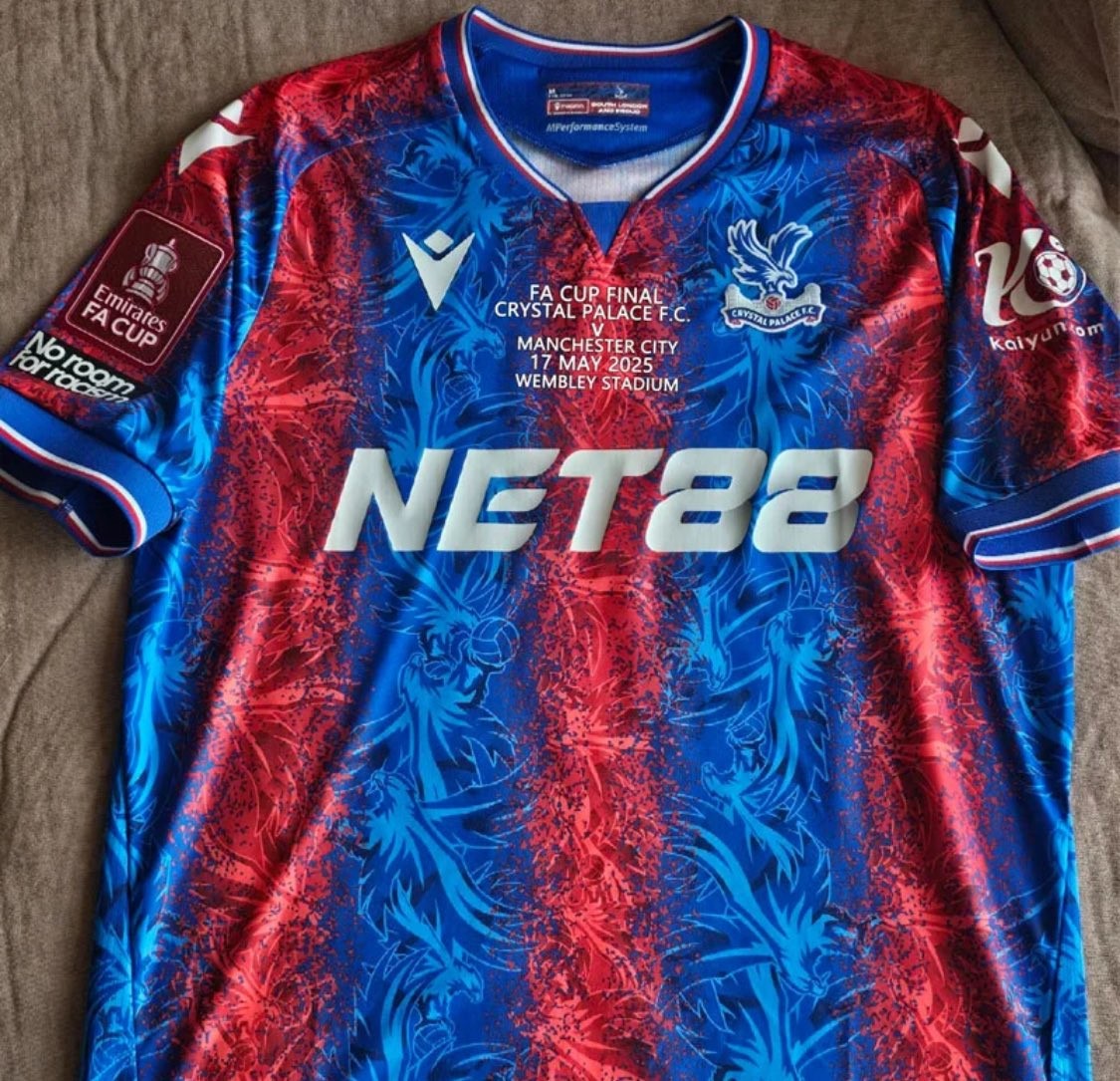 Crystal Palace 2024-25 FA Cup Final Kit