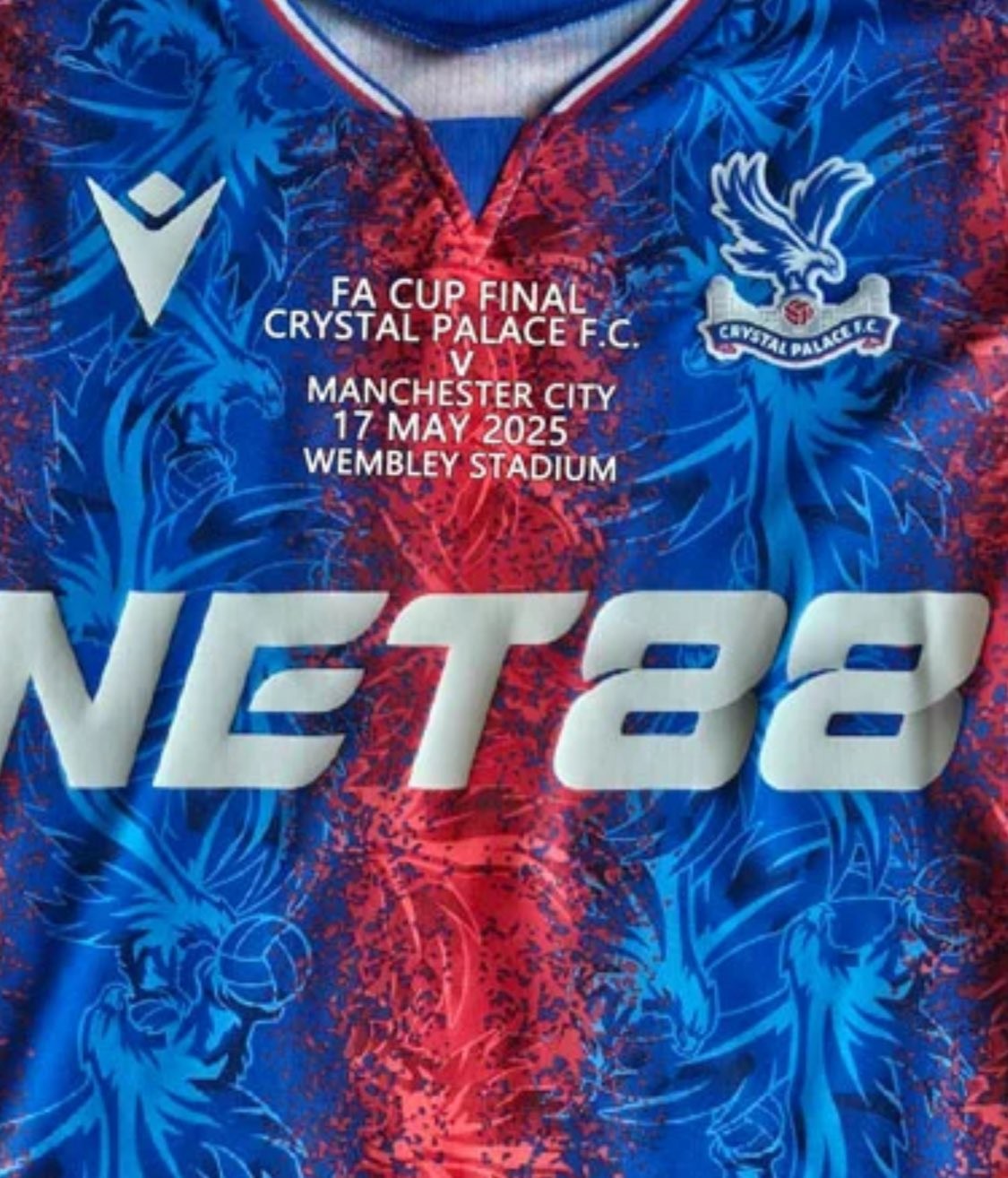 Crystal Palace 2024-25 FA Cup Final Kit