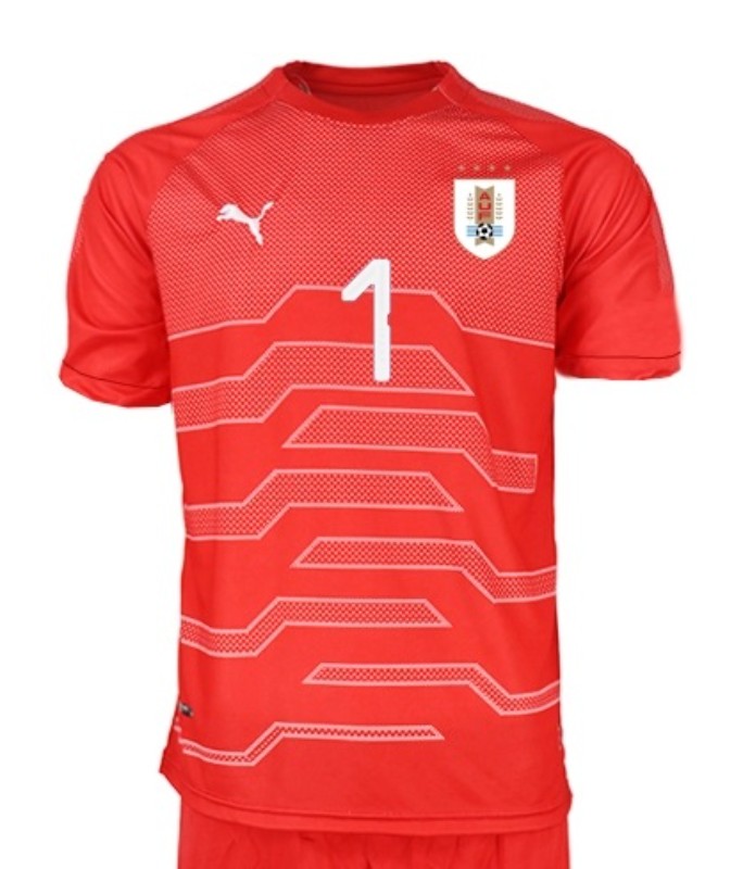 Uruguay 2018 GK Home Kit