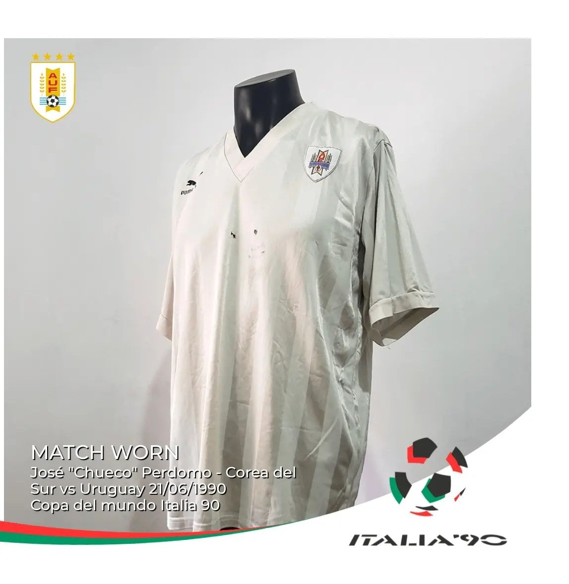 Uruguay 1990 Away Kit