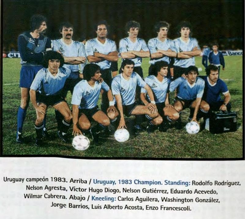 Uruguay 1983 Home Kit