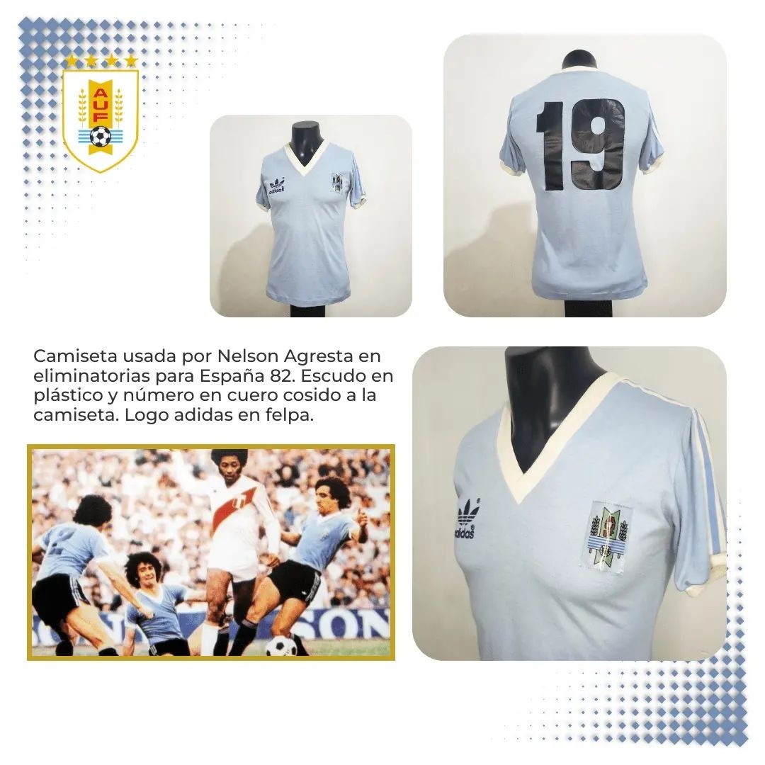 Uruguay 1982 Home Kit