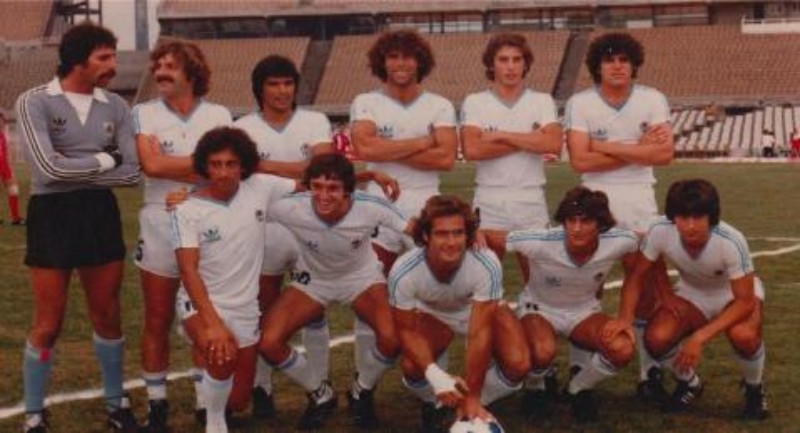 Uruguay 1982 Away Kit