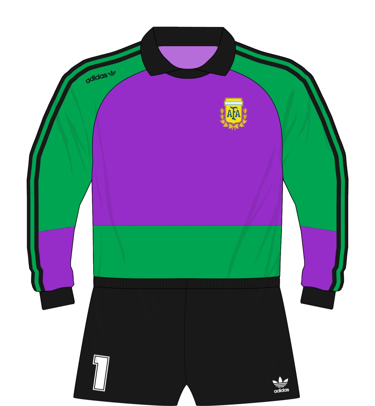 Argentina 1990 GK Away Kit