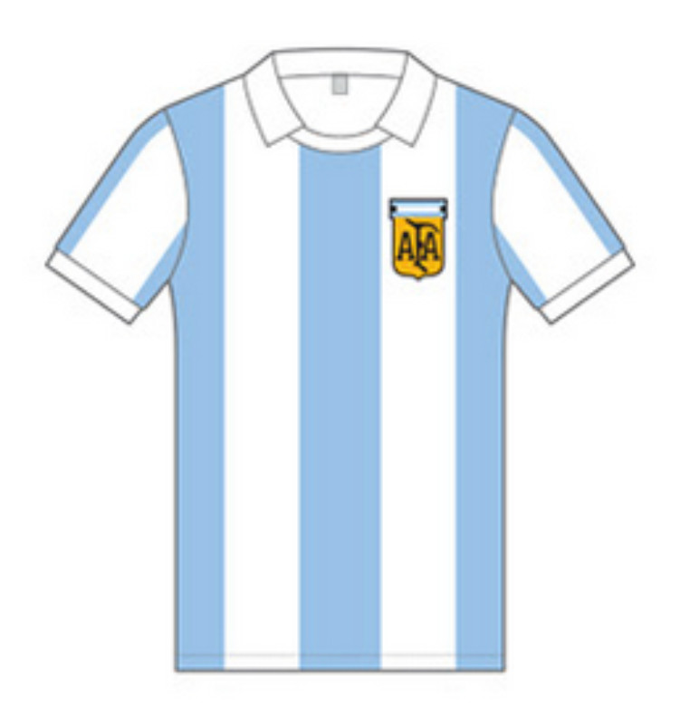 Argentina 1976 Home 2 Kit