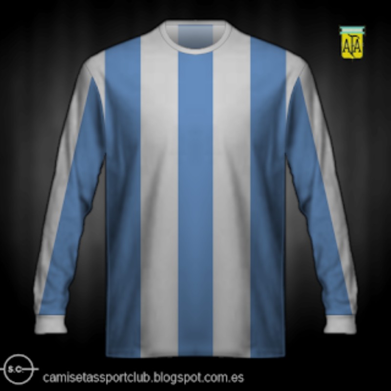 Argentina 1962 Home Kit