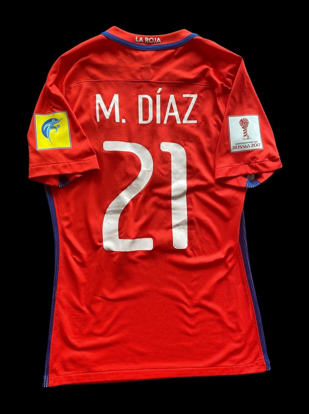 Chile 2017 Confederations Cup Final Kit