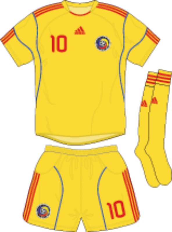 Romania 2010 Home Kit