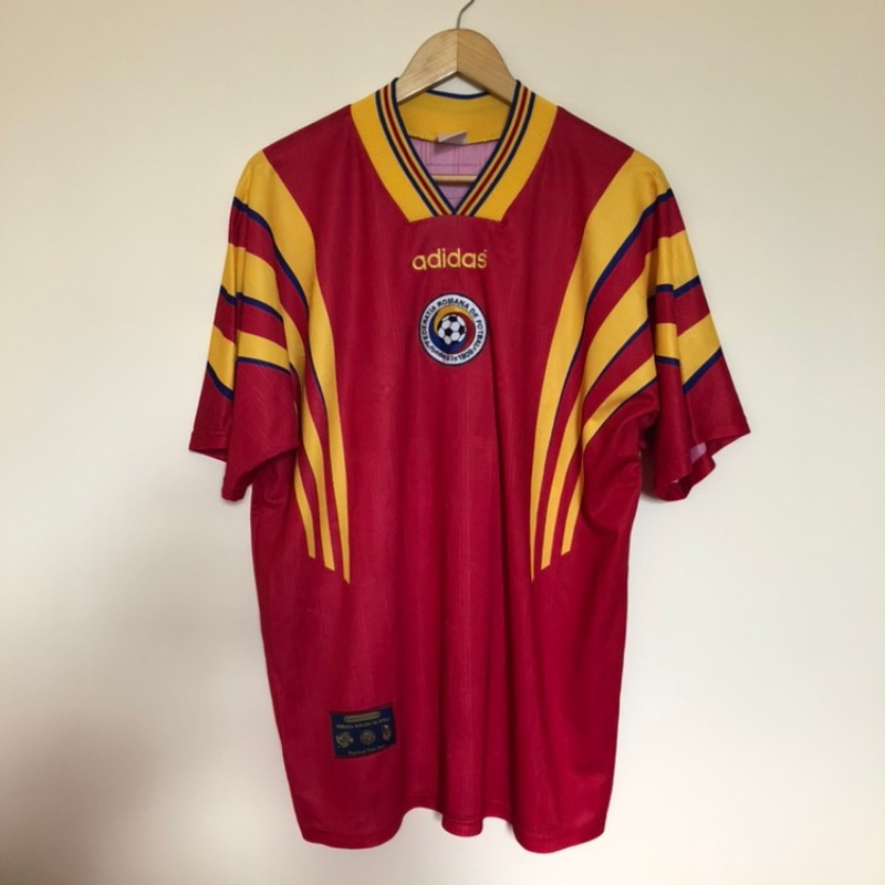 Romania 1996 Away Kit