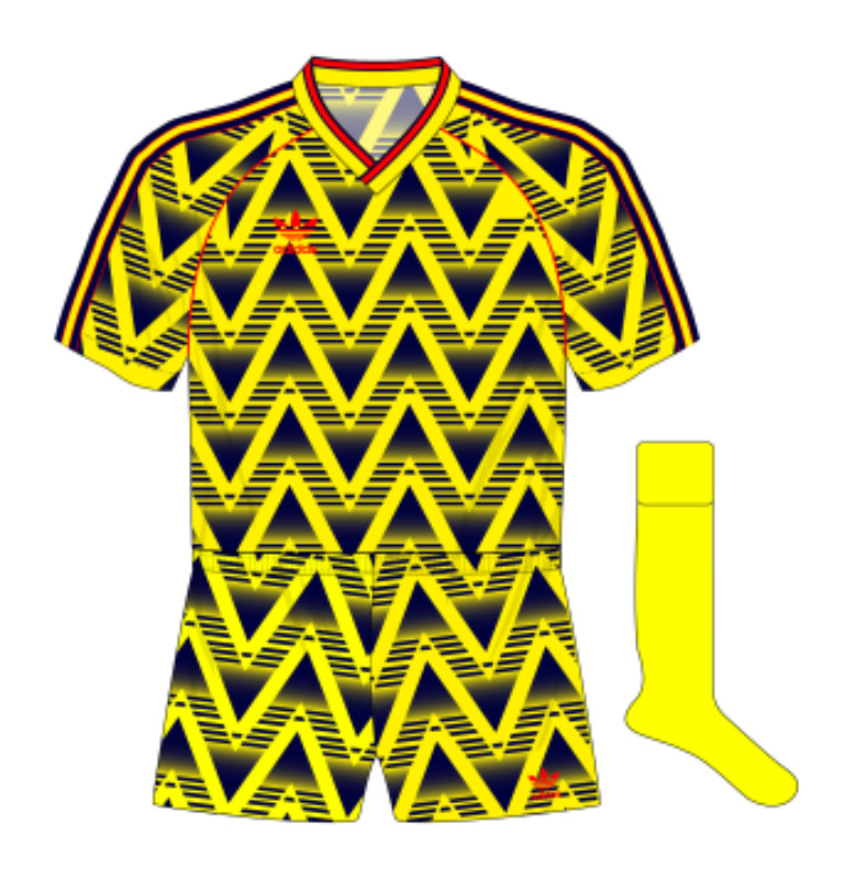 Romania 1993 Away Kit