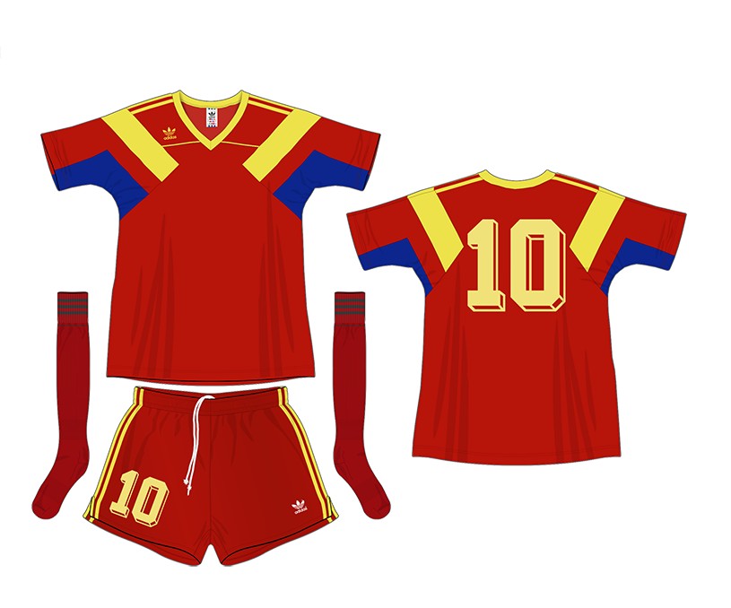 Romania 1990 Away Kit