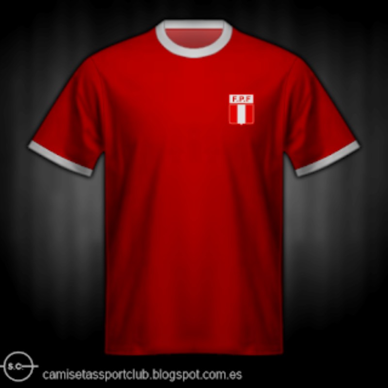 Peru 1970 Away Kit