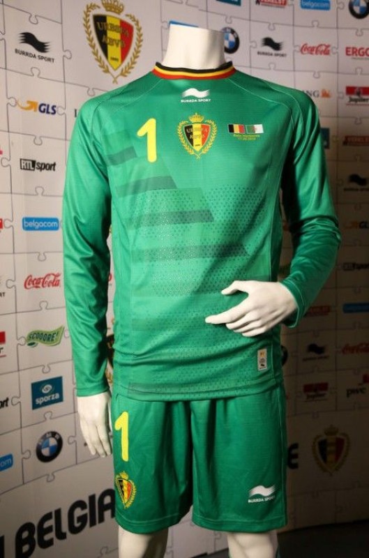 Belgium 2014 GK 1 Kit