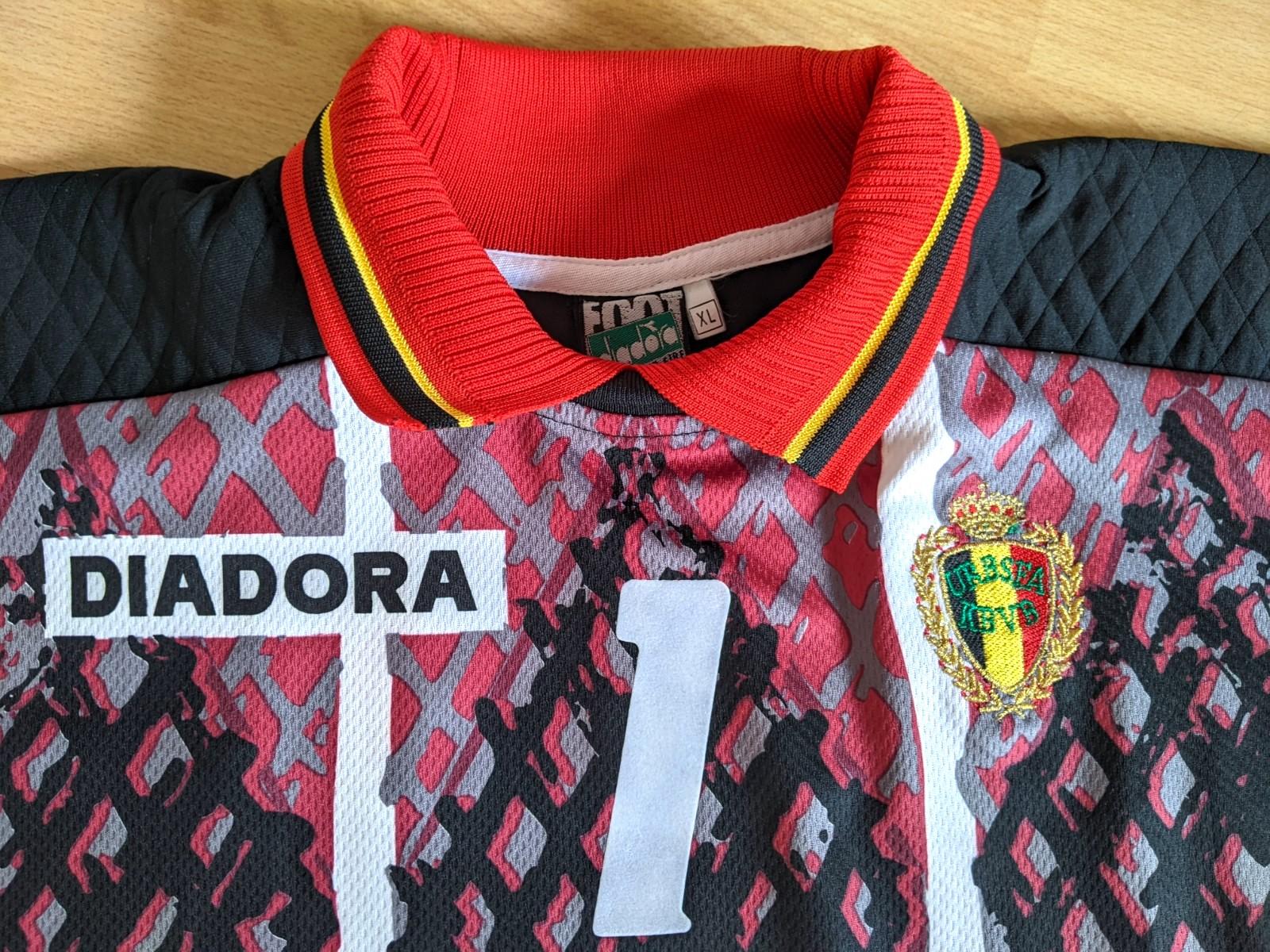 Belgium 1996 GK 1 Kit