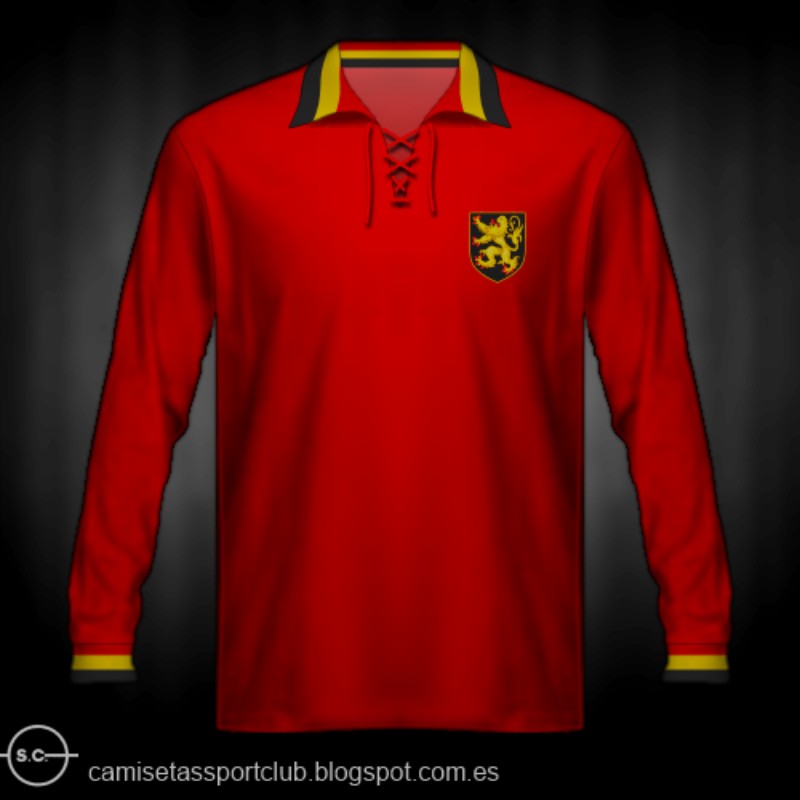Belgium 1954 Home Kit