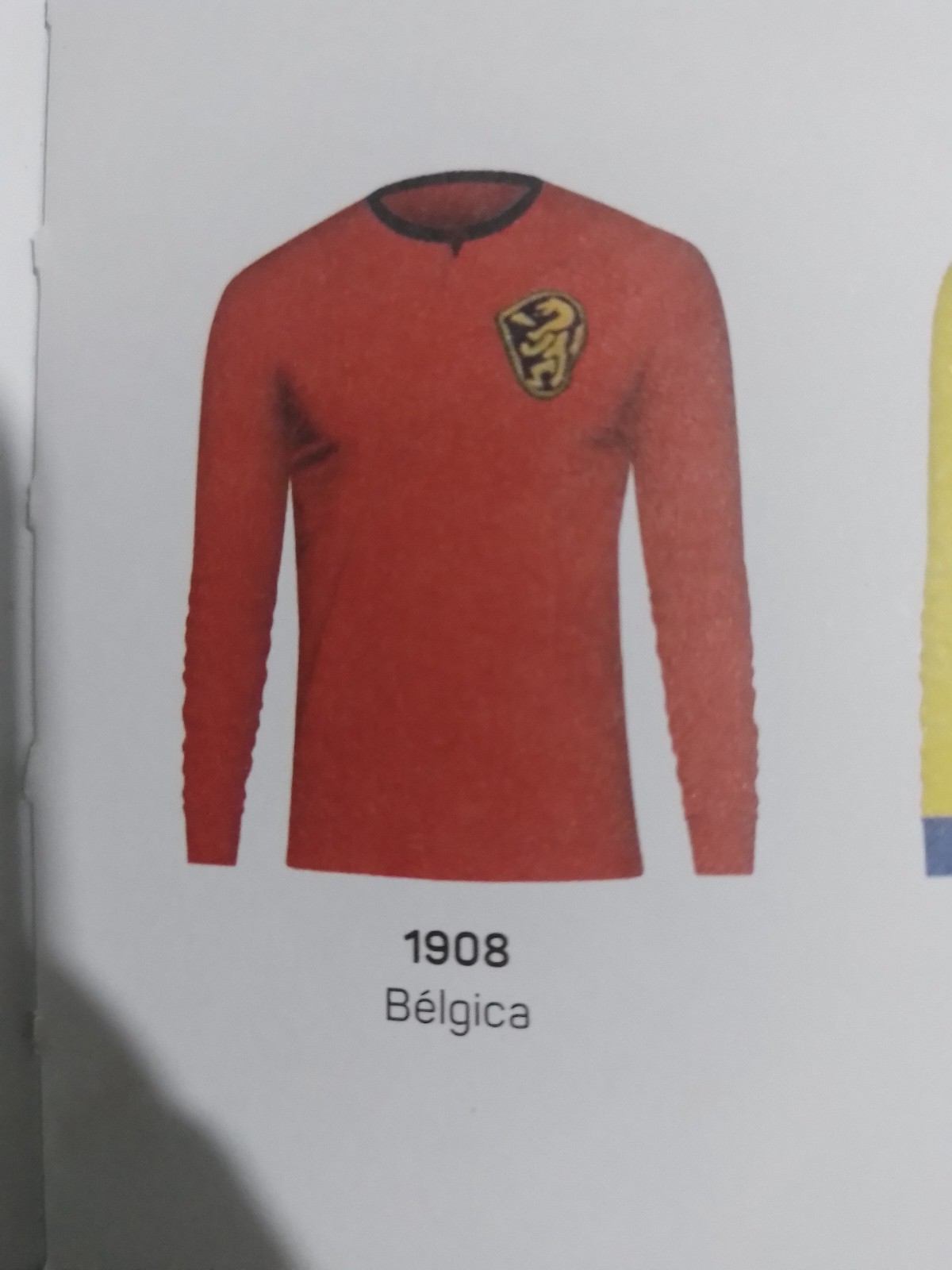 Belgium 1908 Home Kit