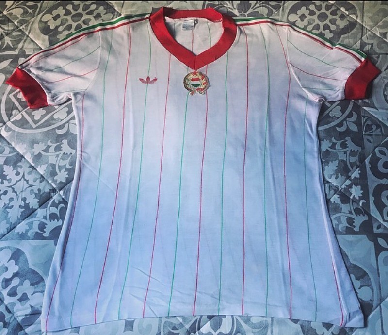 Hungary 1985 Away Kit