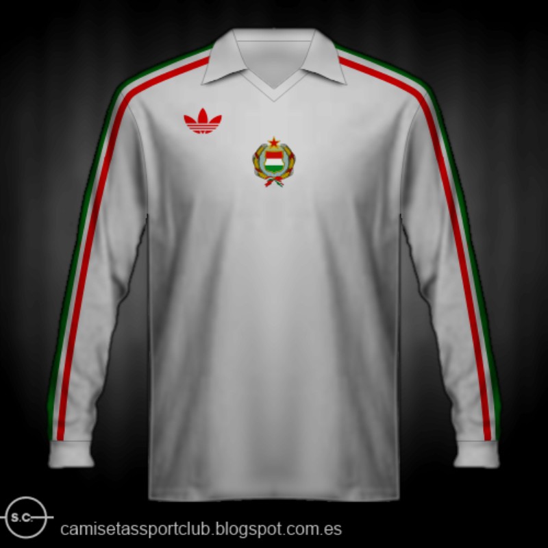 Hungary 1978 Away Kit