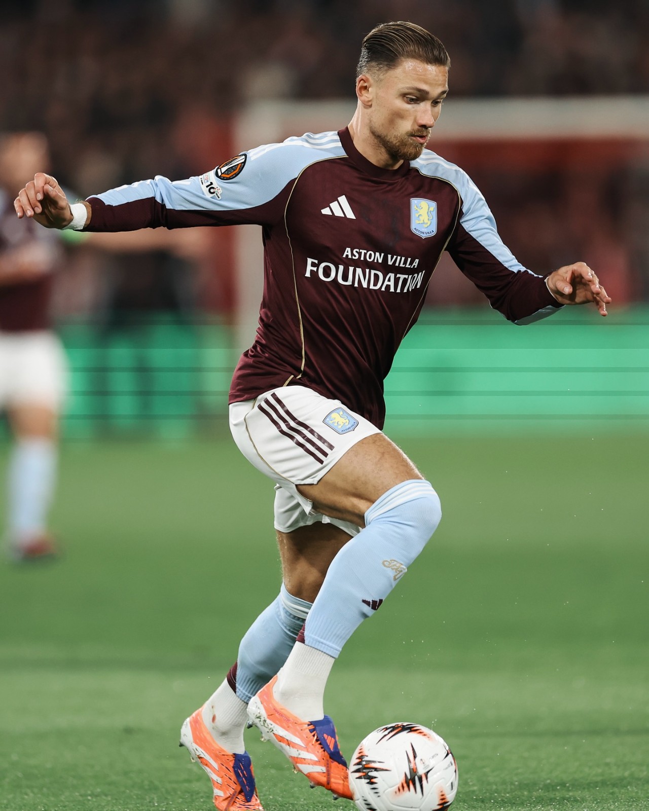 Aston Villa 2025-26 Europa League Home Kit