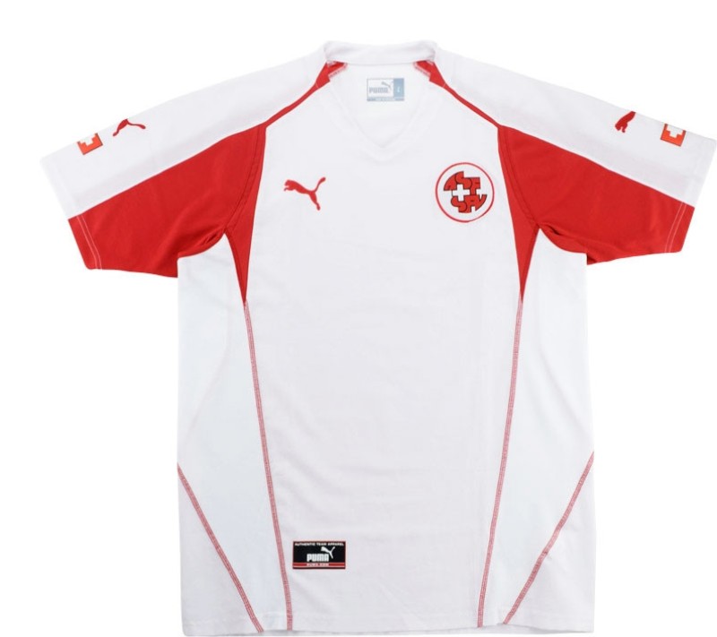 Switzerland 2004 Away Kit