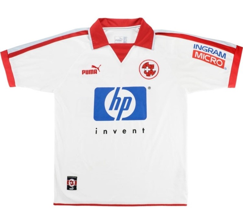 Switzerland 2002 Away Kit