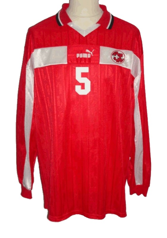 Switzerland 1998 Home Kit