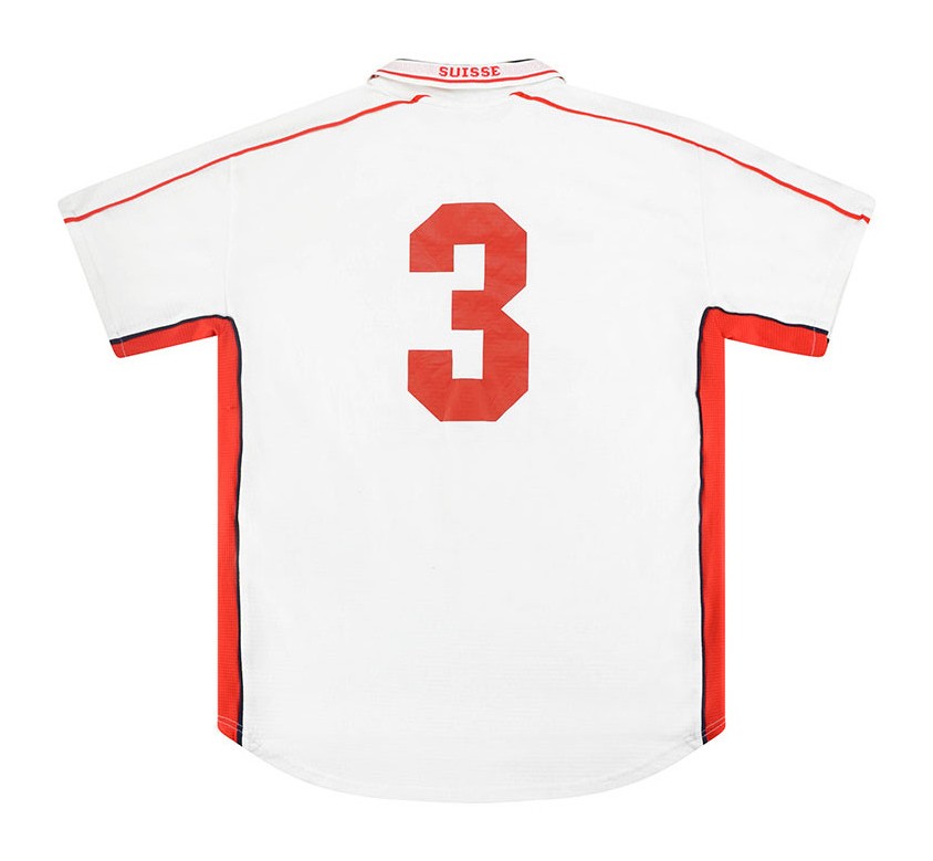 Switzerland 1998 Away Kit