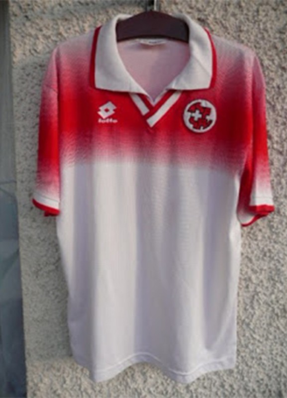 Switzerland 1996 Away Kit