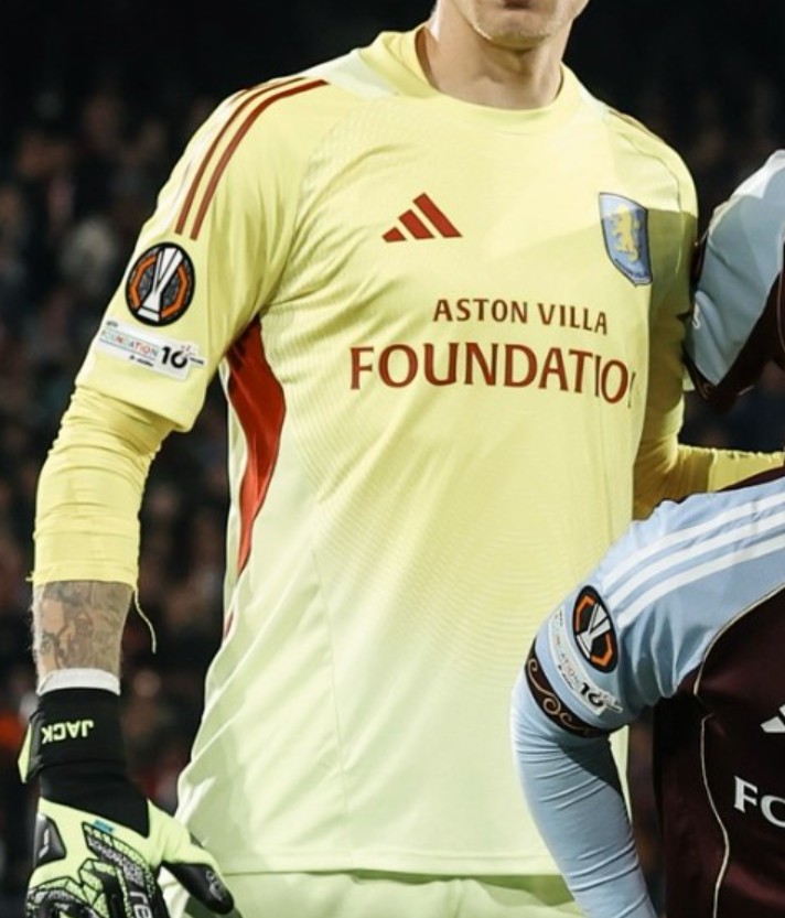 Aston Villa 2025-26 Europa League GK Kit