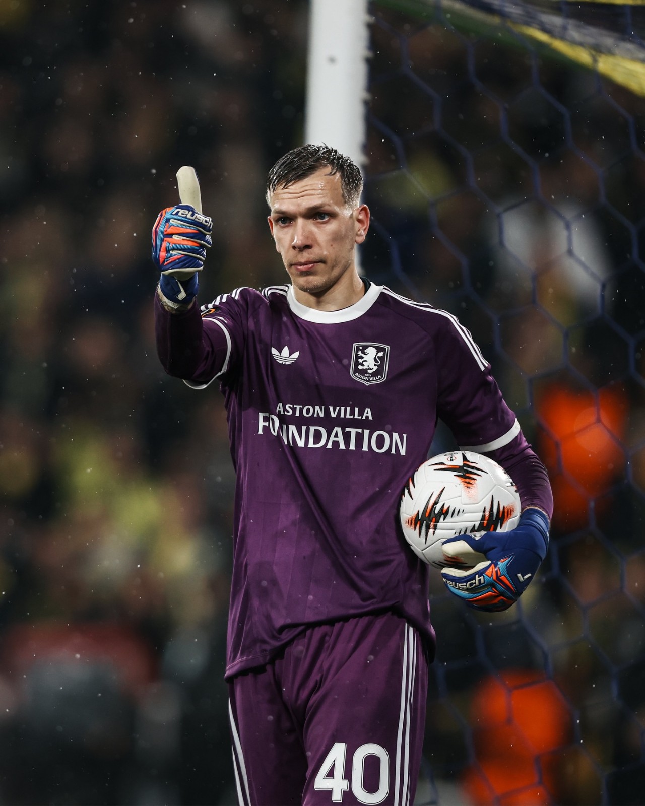 Aston Villa 2025-26 Europa League GK 2 Kit