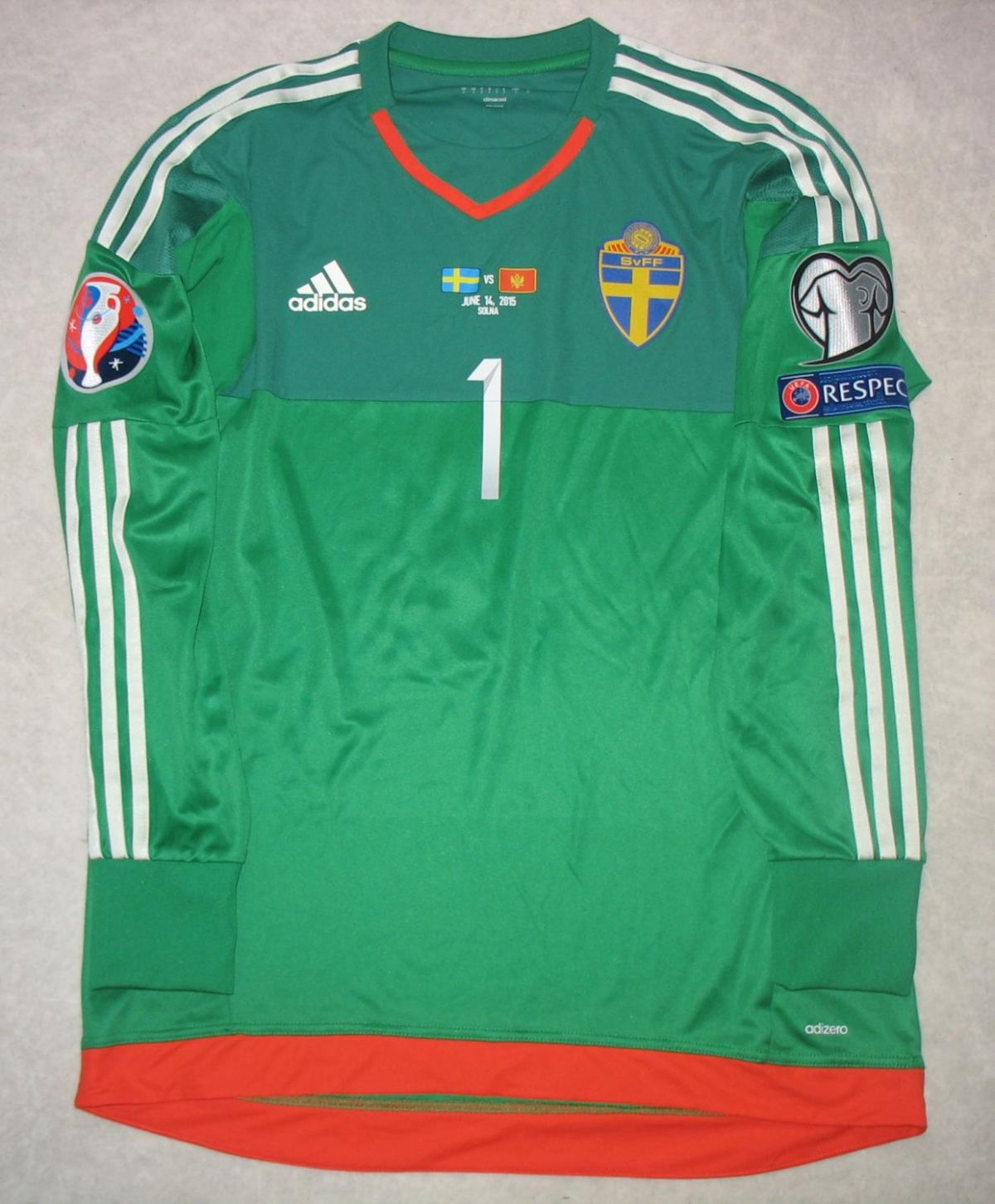 Sweden 2015 GK 1 Kit