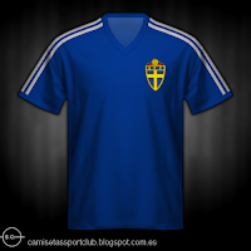 Sweden 1974 Away Kit