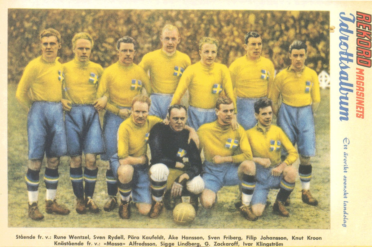 Sweden 1934 Away Kit