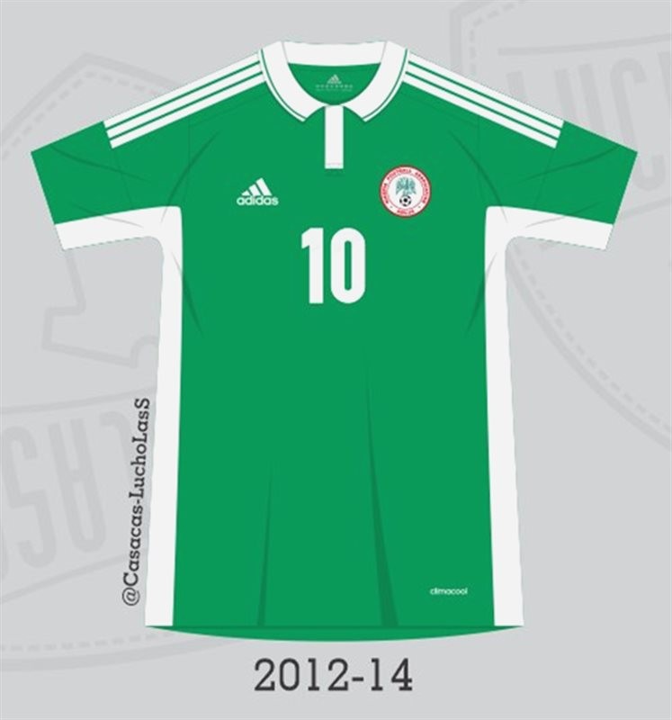Nigeria 2012 Home Kit