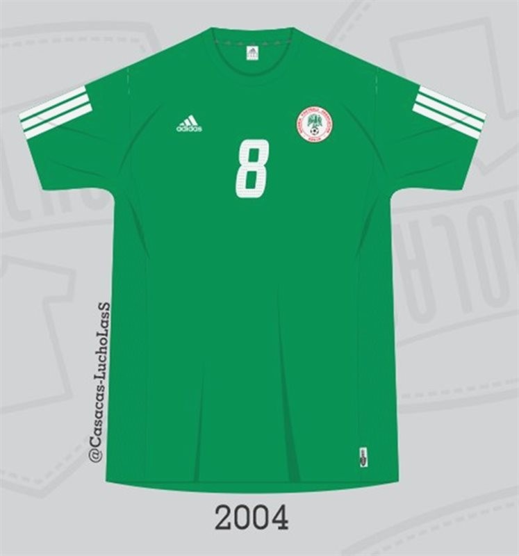 Nigeria 2004 Home Kit
