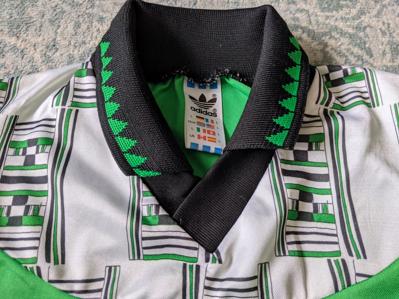 Nigeria 1994 Home Kit