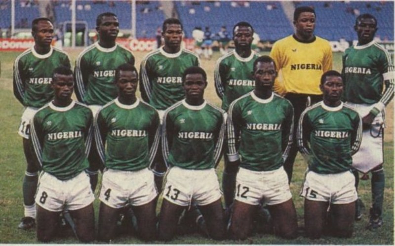 Nigeria 1986 Home Kit