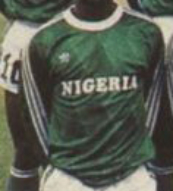 Nigeria 1986 Home Kit